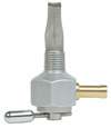 Single Outlet On/Off Only Hex Valve-1/4" NPT-4000 Series-5/16" hose barb-Aluminum