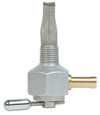 Single Outlet On/Off Only Hex Valve-1/4" NPT-1000 Series-5/16" hose barb-Aluminum