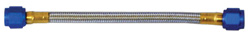 NOS Stainless Steel Braided Hose, 24&#148; (blue)