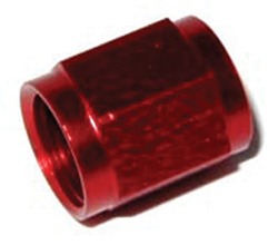 NOS Fitting - Tube nut red
