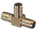 Large Brass Hose T