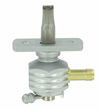 Single Outlet On/Off Only Hex Finned Valve-1/4