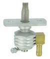 Single Outlet On/Off Hex Finned Valve-1/4