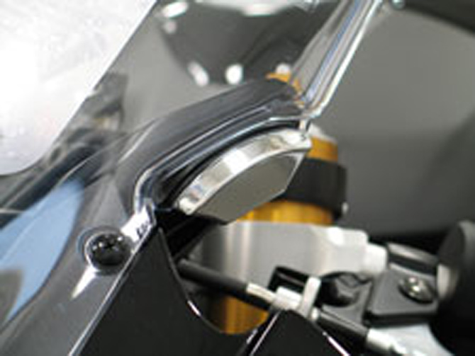 CNC Mirrors Base Block Off Plates For YZF R6 2008-2015 Motorcycle Enduro 